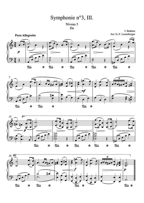 Johannes Brahms - Symphony No. 3 In F Major Op. 90